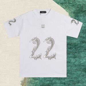 AMIRI men's white short sleeve